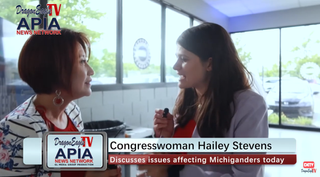 Rep. Hailey Stevens talks about issues affecting AAPI community 龙鹰卫视对话美国联邦众议员海利-史蒂文斯