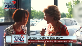 Sen. Stabenow talks about anti-Asian hate and issues affecting Michiganders 龙鹰卫视对话美国联邦参议员黛比-斯塔贝诺